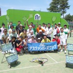 テニス社会人サークル　テニス合宿初島